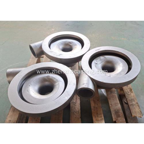 Sand casting steel pump body